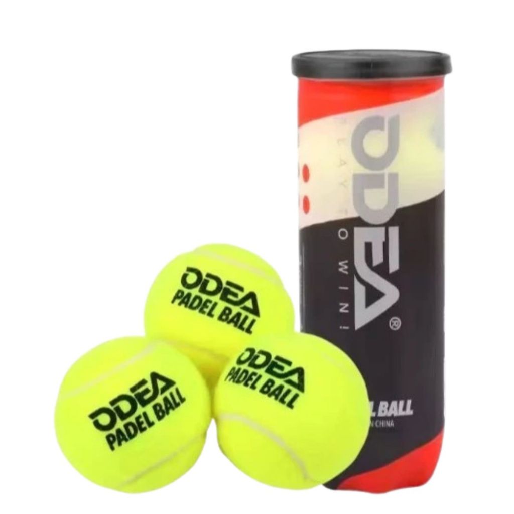 Padel Ball ODEA 3pcs / Bola Tennis Ringan Original Kualitas Premium untuk Latihan & Pertandingan