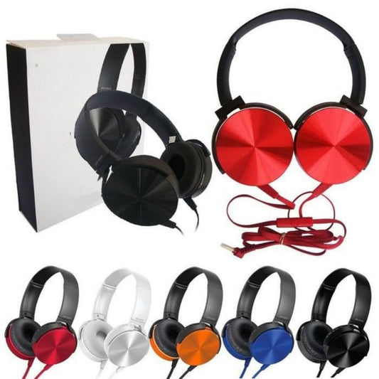 Headphone MDR-XB450  / Headset Bando XB450 / Earphone Kabel Music Gaming Extra Bass Premium