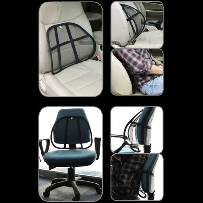 Sandaran Punggung Jok Kursi Mobil / Seat Cushion Car Mesh Back Support / Penyangga Pinggang Serbaguna