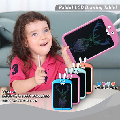 LCD Drawing Writing Tablet Papan Tulis Anak Belajar Menggambar Menulis Berhitung Karakter Hewan Lucu