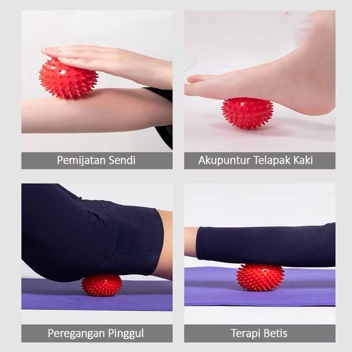 Bola Duri Hand Massage Ball / Alat Terapi Kesehatan Tangan Pijat Refleksi Sakit Syaraf Stroke Termurah