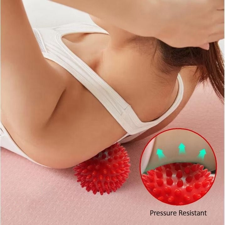 Bola Duri Hand Massage Ball / Alat Terapi Kesehatan Tangan Pijat Refleksi Sakit Syaraf Stroke Termurah