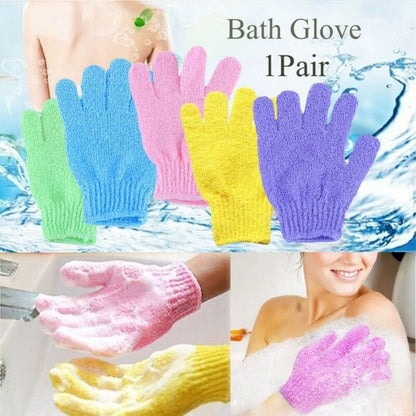 Sarung Tangan Scrub Mandi / Body Scrubber Glove Lembut / Spons Penggosok Kotoran Daki Badan TERMURAH