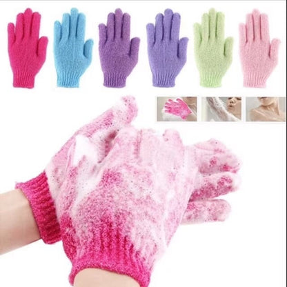 Sarung Tangan Scrub Mandi / Body Scrubber Glove Lembut / Spons Penggosok Kotoran Daki Badan TERMURAH