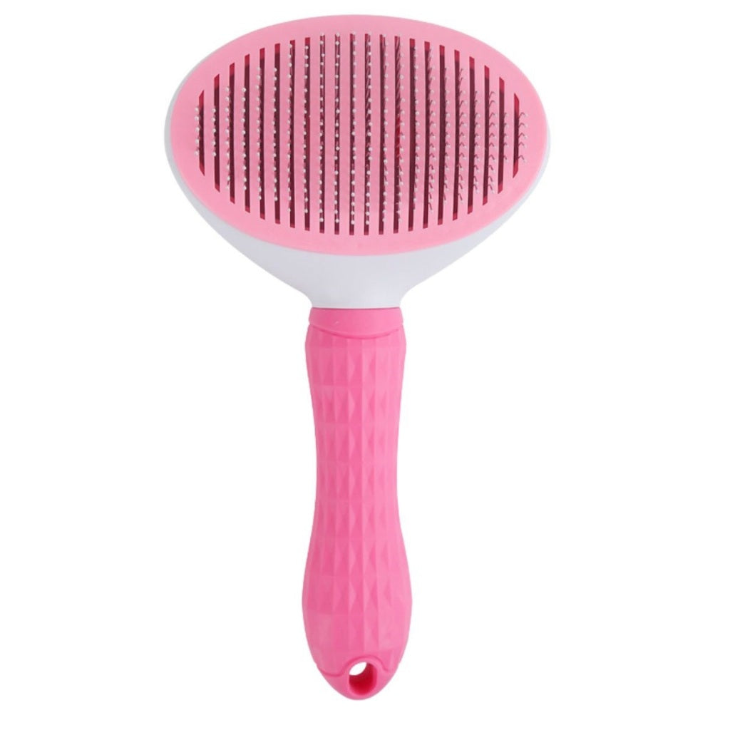 Sisir Kucing Anjing Otomatis/Pet Grooming Brush/Perawatan Bulu Hewan Peliharaan Anti Rontok Termurah