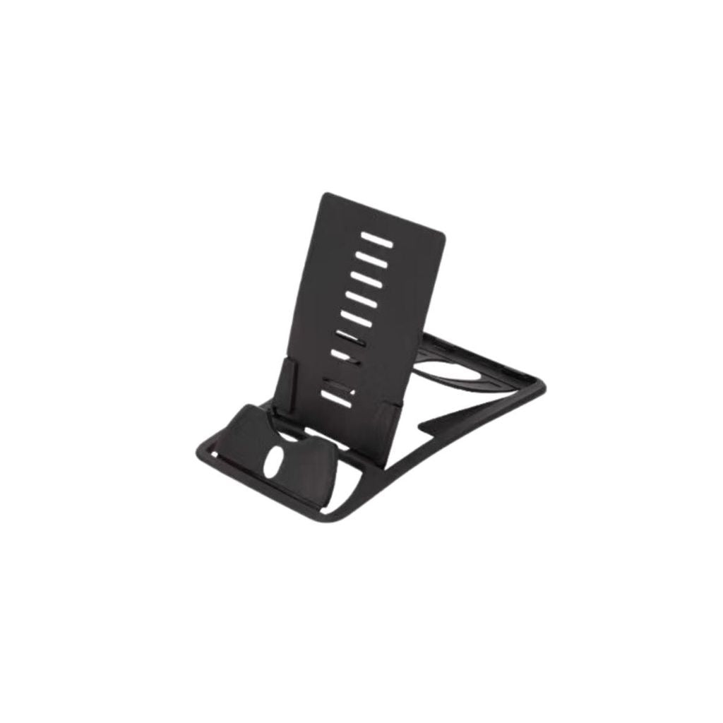 Stand Card Phone Holder Dudukan HP Lipat Universal Standing Docking Model Kartu Foldable / Alat Sandaran Penyangga Handphone Smartphone Portable Kokoh Multifungsi