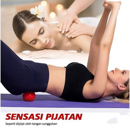 Bola Duri Hand Massage Ball / Alat Terapi Kesehatan Tangan Pijat Refleksi Sakit Syaraf Stroke Termurah