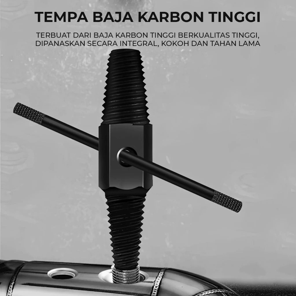 Alat Cabut Pipa Keran Rusak / Alat Pembuka kran Patah Dalam Pipa / Alat Pembuka Baut Rusak Patah Kran Pipe Screw Extractor Tap Alat Cabut Pipa Broken Pipe