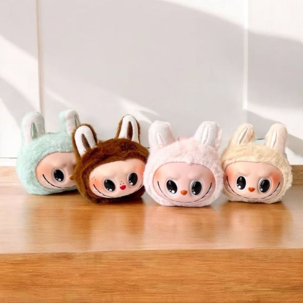 Gantungan Kunci Kepala Labubu / Head Keychain VIRAL / Cantelan Hiasan Tas Boneka Monster Cute Murah