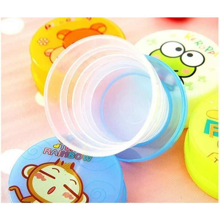 Gelas Lipat Portable / Travel Telescopic Cup Plastik / Mug Cangkir Minum Anak Karakter Lucu Terlaris