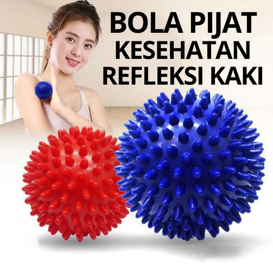 Bola Duri Hand Massage Ball / Alat Terapi Kesehatan Tangan Pijat Refleksi Sakit Syaraf Stroke Termurah