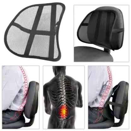 Sandaran Punggung Jok Kursi Mobil / Seat Cushion Car Mesh Back Support / Penyangga Pinggang Serbaguna