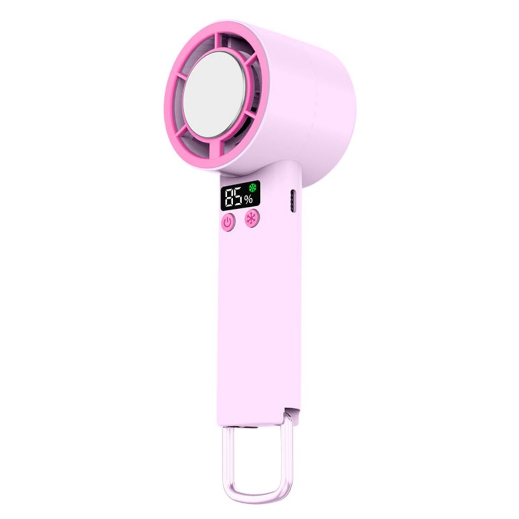 Kipas Portable Mini 100Super Speed Angin Super Kencang LED Display kipas tangan olahraga luar ruangan