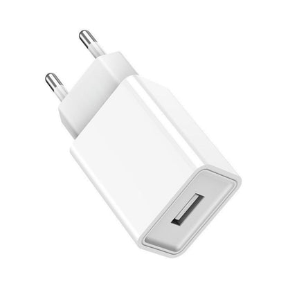 Adapter Charger Travel / Batok Kepala Casan 5V 2.1A / Adaptor Single USB 10Watt Fast Charging