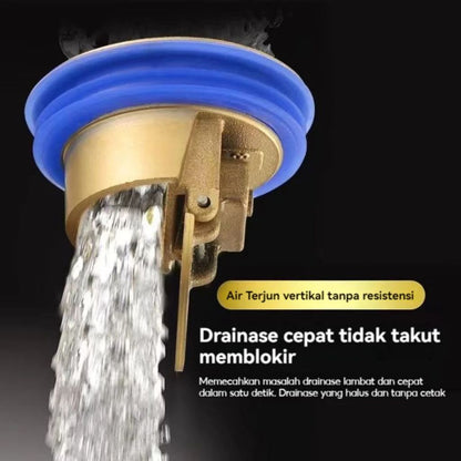 Katup Penutup Saluran Air / Floor Drain Saringan Lubang Wastafel Kamar Mandi Anti Bau Serangga Murah