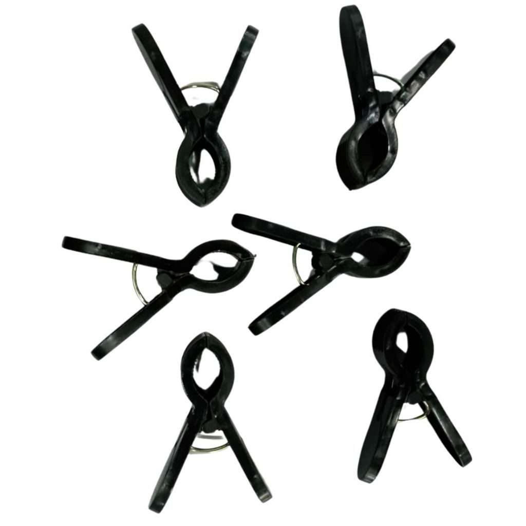 Jepit Jemuran Baju 12pcs / Clothespins Laundry Klip Plastik / Penjepit Jemur Pakaian Kaos Kaki Murah