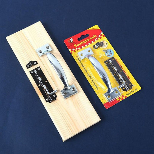 Grendel Pintu Set Free Sekrup / Handle Slot Kunci Lemari Laci Jendela Stainless Anti Karat Berkualitas