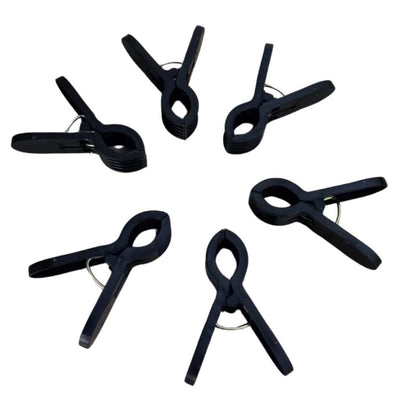 Jepit Jemuran Baju 12pcs / Clothespins Laundry Klip Plastik / Penjepit Jemur Pakaian Kaos Kaki Murah