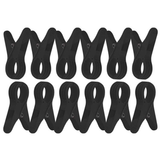 Jepit Jemuran Baju 12pcs / Clothespins Laundry Klip Plastik / Penjepit Jemur Pakaian Kaos Kaki Murah