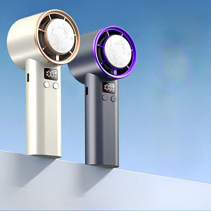 Kipas Portable Mini 100Super Speed Angin Super Kencang LED Display kipas tangan olahraga luar ruangan
