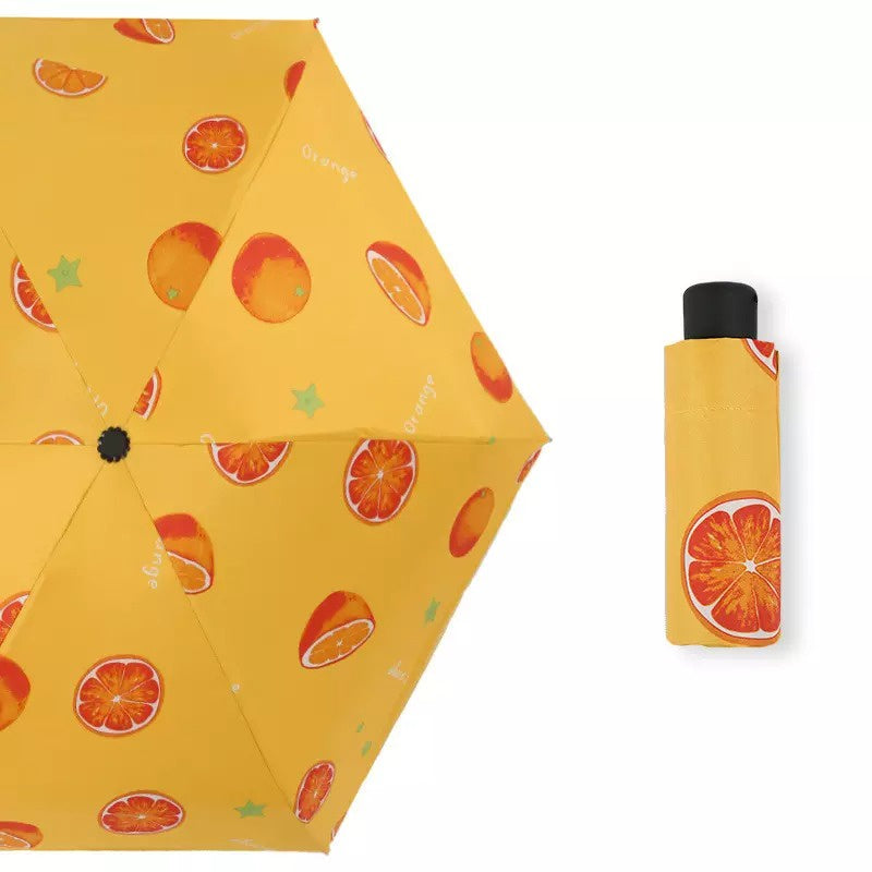 PAYUNG LIPAT 3D Magic Umbrella 3 Dimensi Ajaib Hujan Basah Ada Motif Timbul Free Pouch Lucu Unik