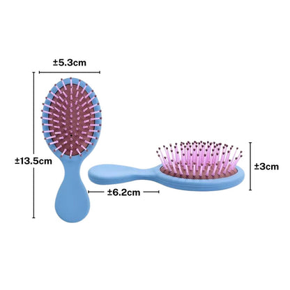 Sisir Rambut Anak - Dewasa Anti Kusut / Peralatan Grooming Sisir Pijat Kepala Anti Rontok / Mini Hair Brush Comb Airbag Wet Brush Lebar Travel Size Kecil