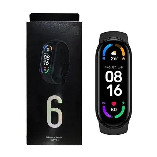 Jam Tangan SmartWatch M6 Smartband Bluetooth Sport Unisex Calory Burn Heart Rate Smart Watch Band 6 Waterproof Gelang Pintar Kesehatan Tubuh Movement Tracker Monitor Detak Jantung Kalori Oksigen Tekanan Darah Hitung Langkah Bisa Telepon Konek HP