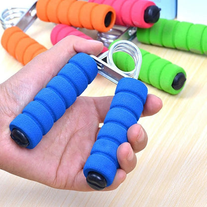 Handgrip Fitness Gagang Busa Dan Plastik / Alat Latihan Penguat Otot Tangan & Lengan / Hand Exercise Lever With Foam And Plastic Handle / Hand Grip Pegas Alat Gym Fitnes Olahraga Tangan