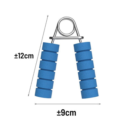 Handgrip Fitness Gagang Busa Dan Plastik / Alat Latihan Penguat Otot Tangan & Lengan / Hand Exercise Lever With Foam And Plastic Handle / Hand Grip Pegas Alat Gym Fitnes Olahraga Tangan