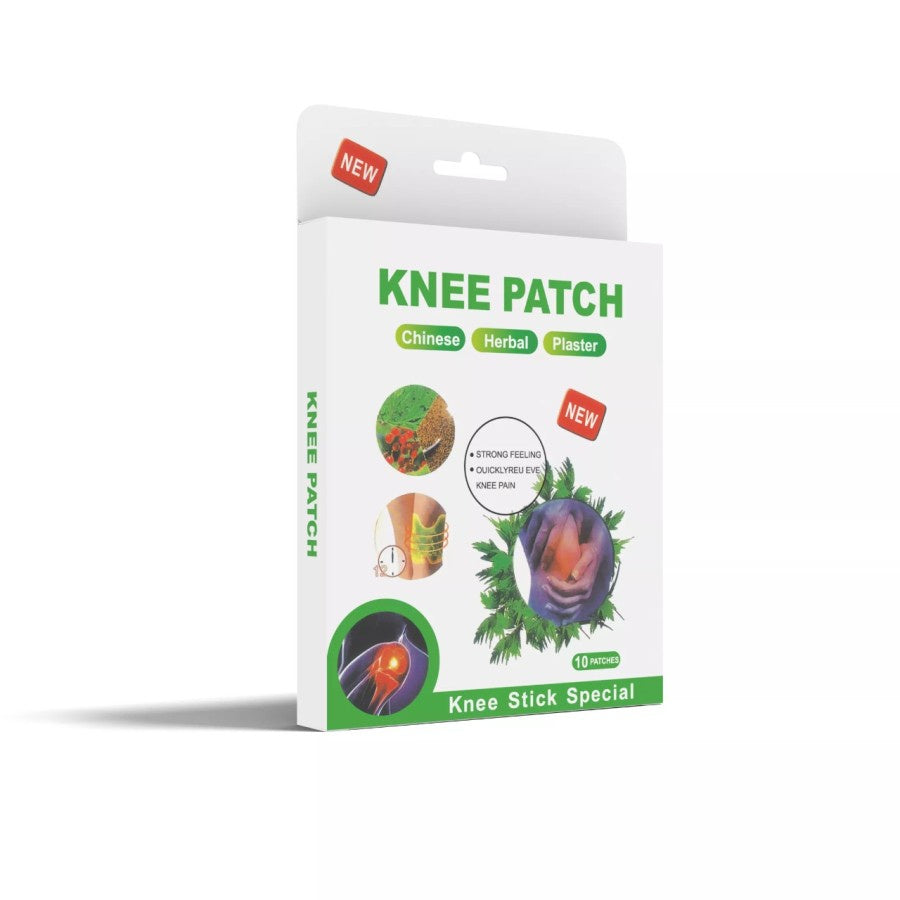 Koyo Lutut Herbal Isi 10 Pads - Stiker Plaster Knee Patch Detox Tempelan Pereda Pegal Linu Penghilang Nyeri Sendi Otot Dengkul Pain Relief Alami Cedera Meniskus Radang Sendi Hiperplasia Tulang Ligamen