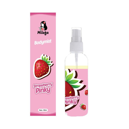 Body Mist By Milofa 100ml BPOM / Parfum Pengharum Badan Pria dan Wanita Wangi Tahan Lama / Body Spray Parfume Pewangi Baju Semprot Pakaian Barang Ruangan Size 100 ml Soft Natural Perfum