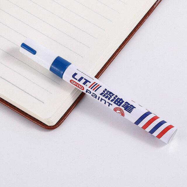 Spidol Ban TOYO Permanent Paint Marker Pen Cat Pulpen Warna Ban Mobil Motor Permanent Waterproof