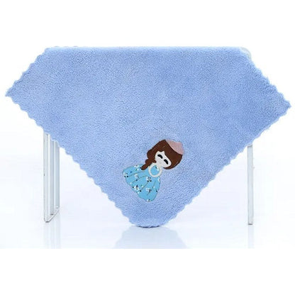 Handuk Muka Tangan Microfiber Motif Ukuran 30x30Cm / Quick Drying Face Towel Karakter / Sapu Tangan Mini Mikrofiber Bulu Halus Lembut Cepat Kering Serbaguna Bisa Untuk Olahraga Travel Hand Towel Daya Serap Tinggi