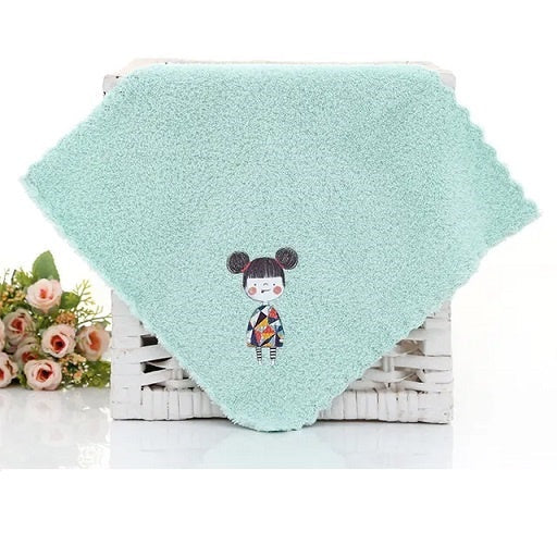 Handuk Muka Tangan Microfiber Motif Ukuran 30x30Cm / Quick Drying Face Towel Karakter / Sapu Tangan Mini Mikrofiber Bulu Halus Lembut Cepat Kering Serbaguna Bisa Untuk Olahraga Travel Hand Towel Daya Serap Tinggi