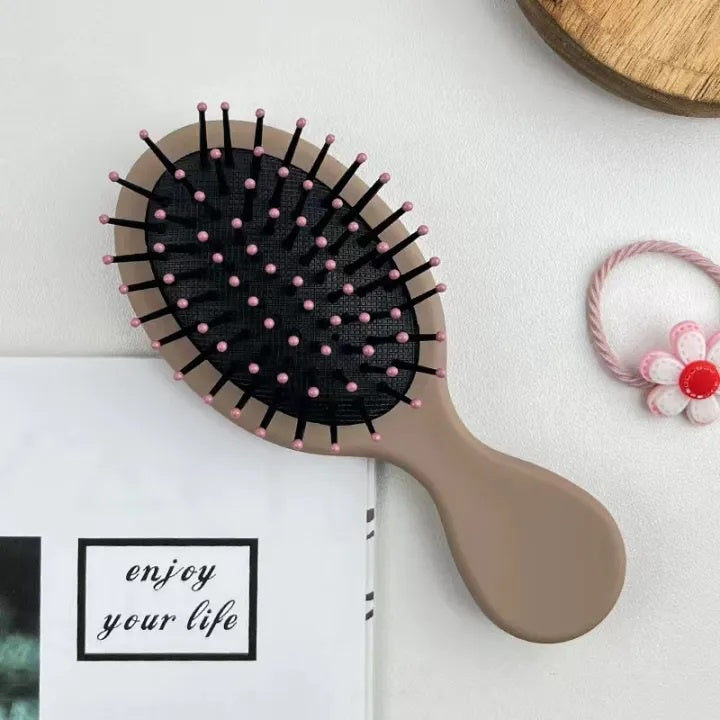 Sisir Rambut Anak - Dewasa Anti Kusut / Peralatan Grooming Sisir Pijat Kepala Anti Rontok / Mini Hair Brush Comb Airbag Wet Brush Lebar Travel Size Kecil