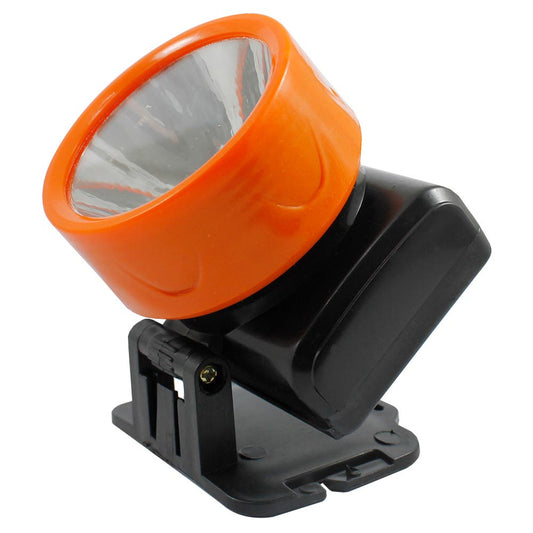 Senter Kepala LED 3W 2 Mode Lampu Kepala Menggunakan Baterai AA Head Light 3 Watt 180Â° Adjustable Alat Penerangan Untuk Camping Hiking Memancing Emergency Headlamp Super Terang