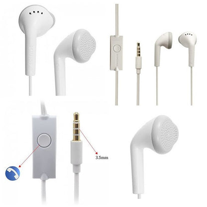 [MA] Handsfree Samsung Young KW (Model Keong) Headset Earphones Non Karet With Mic