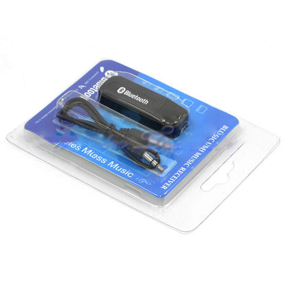 [MA] Bluetooth Audio Receiver CK-02 / usb wireless speaker musik HP 3.5mm reciever adapter kabel aux Perangkat