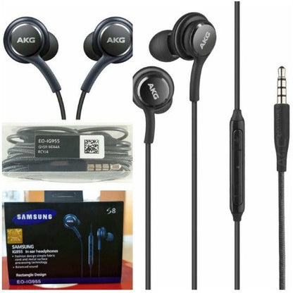 [MA] Handsfree Earphones S8 AKG Headset Super Bass Handsfree Kabel Jack 3.5mm