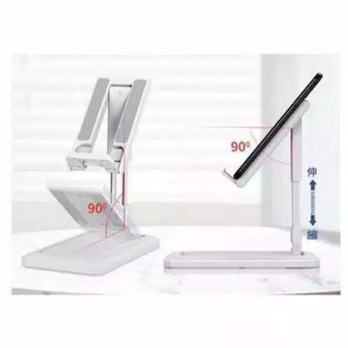 [MA] Folding Desktop HD-28 Phone Holder Lipat Universal Support Stand Meja Standing HD28 Dudukan Sandaran