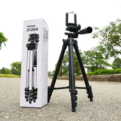 [MA] Tripod Ringstar RS 3120A + Holder U for Camera Digital DSLR Handycam hp kamera fotografer kaki 1,2m