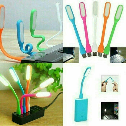 USB LED Lamp / Lampu Sikat Gigi emergency lamps light portable belajar baca laptop powerbank #EA022