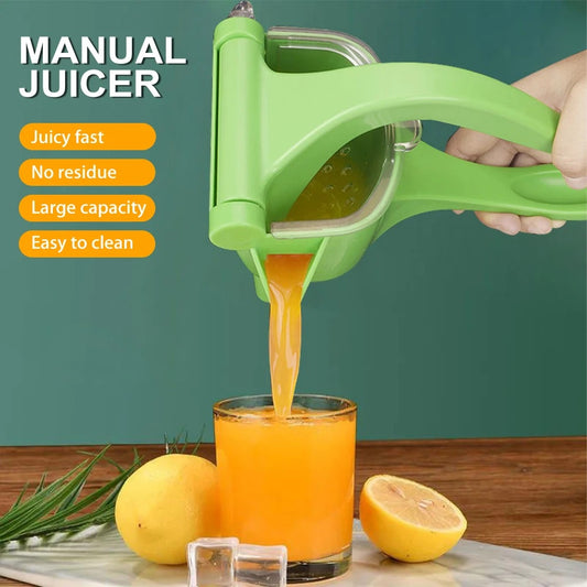 Alat Peras Buah Manual Ukuran Jumbo Bahan Plastik Alat Penekan Pemeras Pembuat Minuman Jus Buah Jeruk Lemon Hand Pressed Juicer Lime Squeezer Praktis