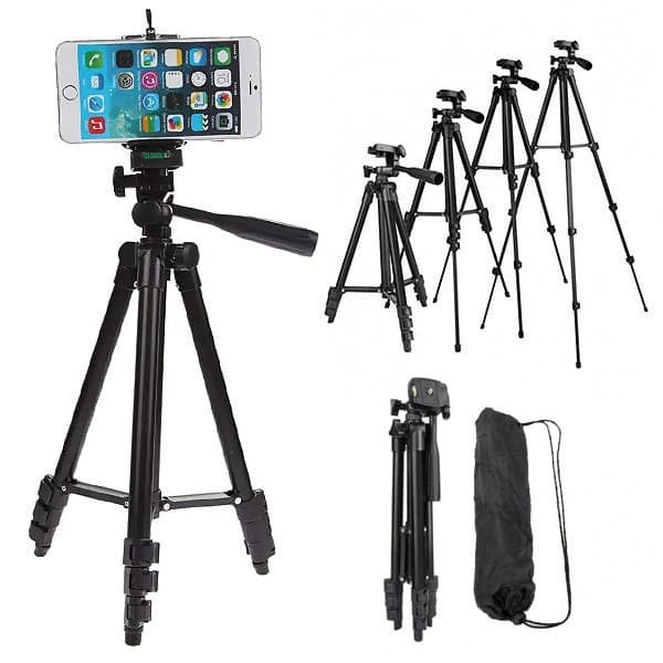 [MA] Tripod Ringstar RS 3120A + Holder U for Camera Digital DSLR Handycam hp kamera fotografer kaki 1,2m