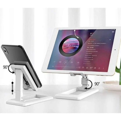 [MA] Folding Desktop HD-28 Phone Holder Lipat Universal Support Stand Meja Standing HD28 Dudukan Sandaran