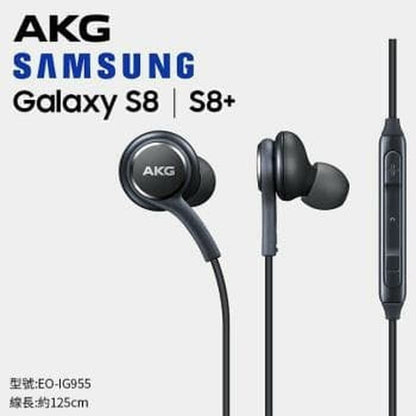 [MA] Handsfree Earphones S8 AKG Headset Super Bass Handsfree Kabel Jack 3.5mm