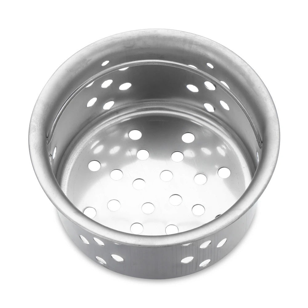 Saringan Afur Wastafel Stainless / Alat Penyaring Kotoran Sink Anti Mampet / Drain Strainer Wadah Penampungan Pembuangan Sampah Sisa Makanan Bak Cuci Piring