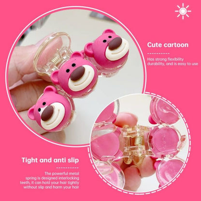 Jepitan Rambut Anak Motif Kartun 6pcs  HairClip Character Jedai Aksesoris Hiasan Kepala