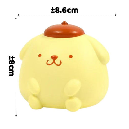 Mainan Anak Squishy Jumbo Karakter Sanrio / Cute Soft Decompression Toys / Pencetan Edukatif Viral