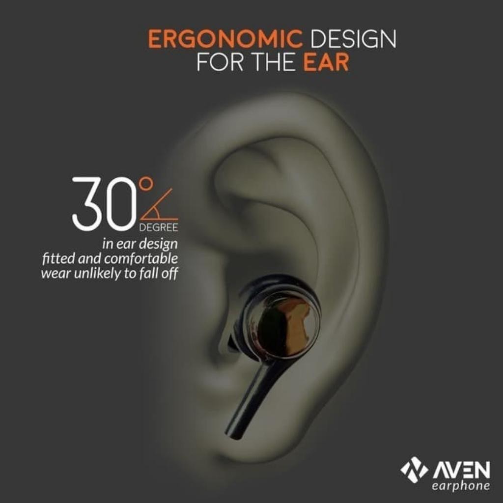 AVEN N1 UNIVERSAL BASS Earphone Headset Kabel With Mic Handsfree Wired Extra Bass Berkualitas Termurah